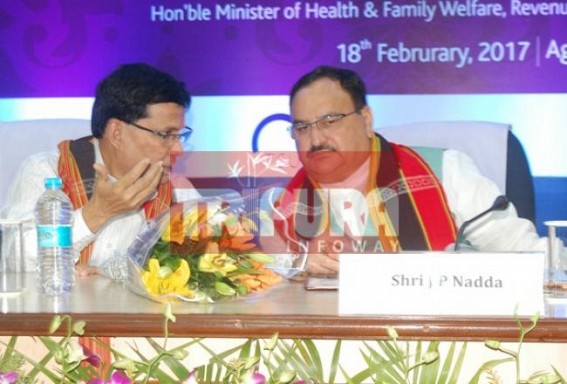 â€˜Donâ€™t make issues with non-issuesâ€¦.â€™, Central Health Minister told Tripura Health Minister 